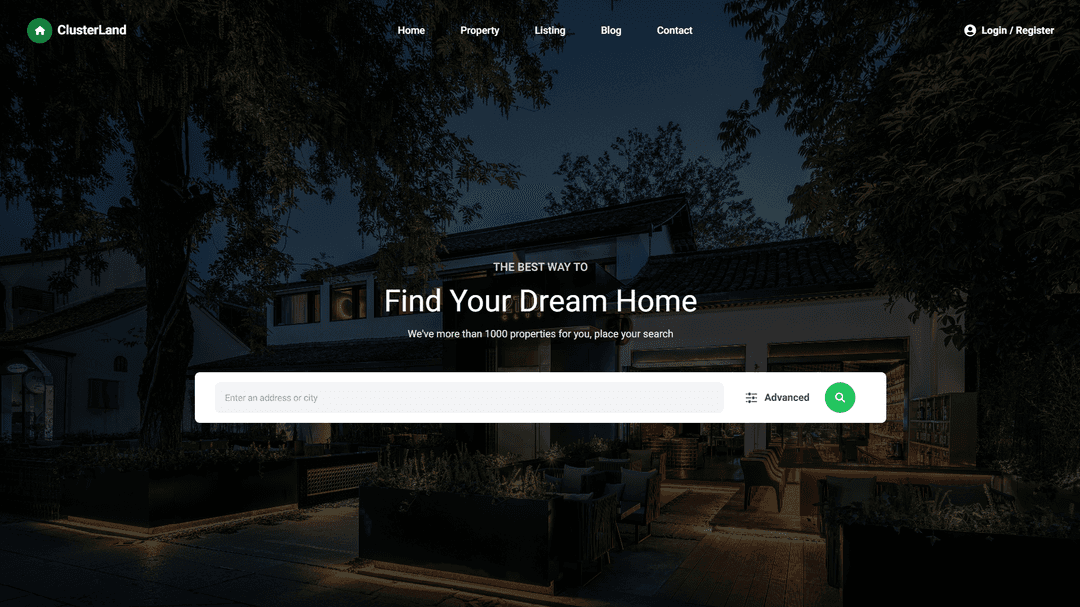 Real Estate Website